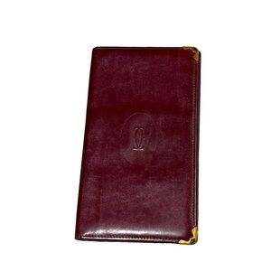 Cartier Bifold Wallet / Check holder Leather